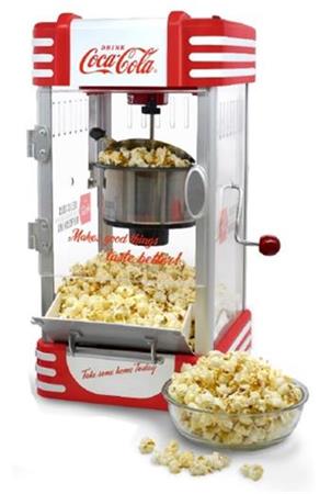 KETTLE POPCORN MAKER COCA COLA