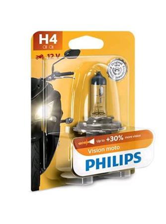 PHILIPS H4 Vision Moto 1 pcs