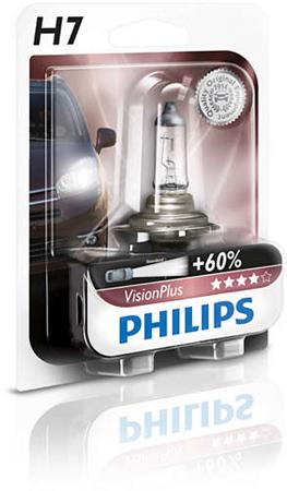 PHILIPS H7 VisionPlus 1 pcs