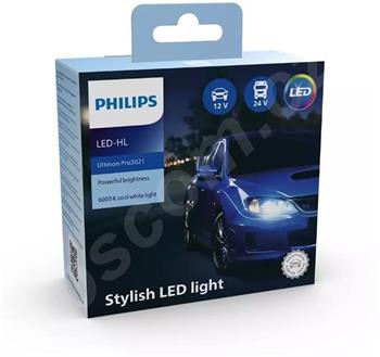 PHILIPS LED H7 Ultinon Pro3021 2 pcs